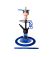 AMY Shisha Alu Jewel S 071.03 black powder blue 44 cm