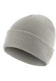 MasterDis Beanie Basic Flap grau