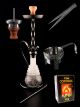 PNX Shisha-Set, Black Nest coated 