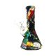 Black Sheep Mini Silikonbong Cartoons schwarz 13 cm
