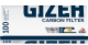 Gizeh Charbon 100 Aktivkohle Filterhülsen