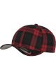 FLEXFIT Tartan Plaid Snapback rot