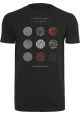 Mister Tee Twenty One Pilots Pattern Circles Tee schwarz