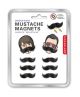 Mustache 8er Magnet Set (Kikkerland) 