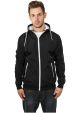 URBAN CLASSICS Contrast Windrunner schwarz-weiß
