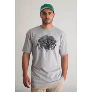 VANS Skeletal Legends (grau), T-Shirt Front