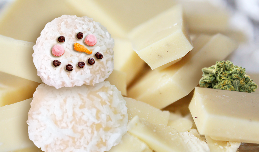 Weihnachtsrezept: Cannabis-Schneemann-Schokolade